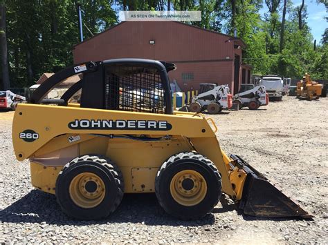 john deere skid steer 260|jd 260 skid steer review.